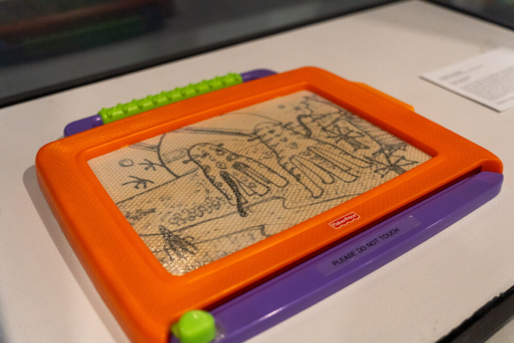 etch a sketch drawing
