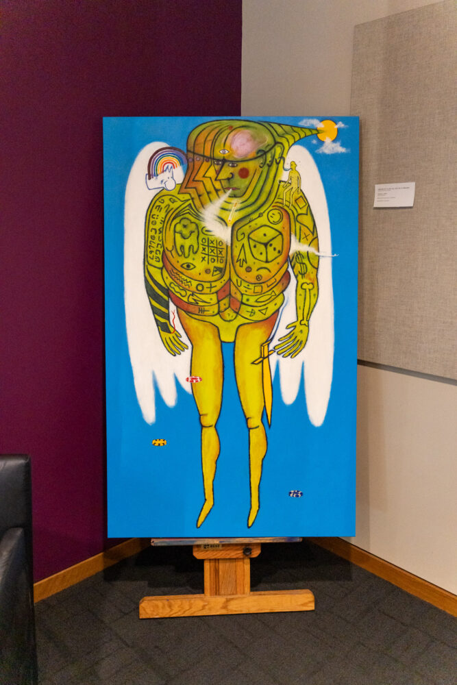 Large painting on eisle